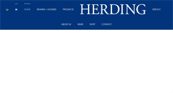 Desktop Screenshot of herding-heimtextil.com
